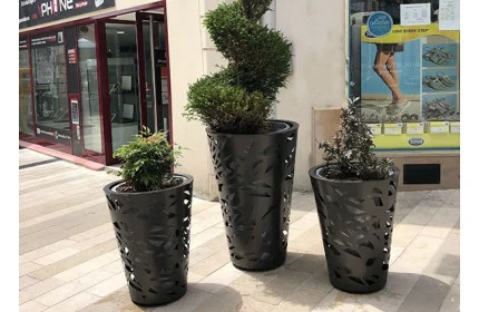 Trop beaux ces vases graphiques &agrave; Meaux (77) !