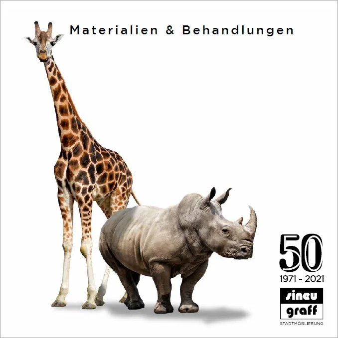 Katalog Materialen und Behandlungen
